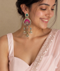 Majestic Kundan Chandelier Earring